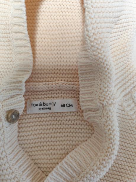 Pletený overal s uškami, sinsay,68