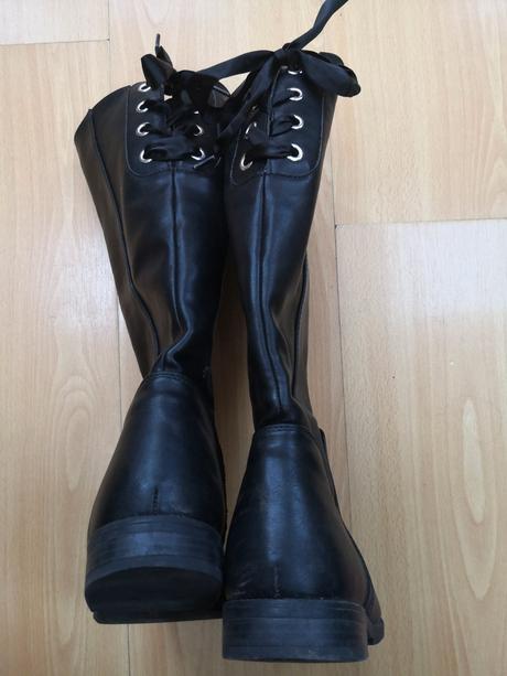 Vysoké čižmy s viazackou, graceland,36