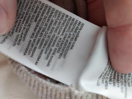 Kašmírový pulóvrik, h&m,104