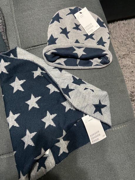 Set čiapka so šálom, h&m,146