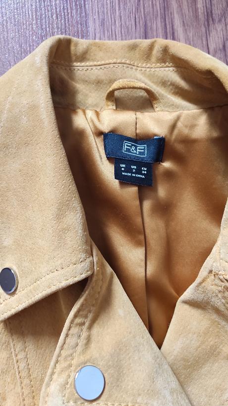 Kožená vesta, f&f,xs