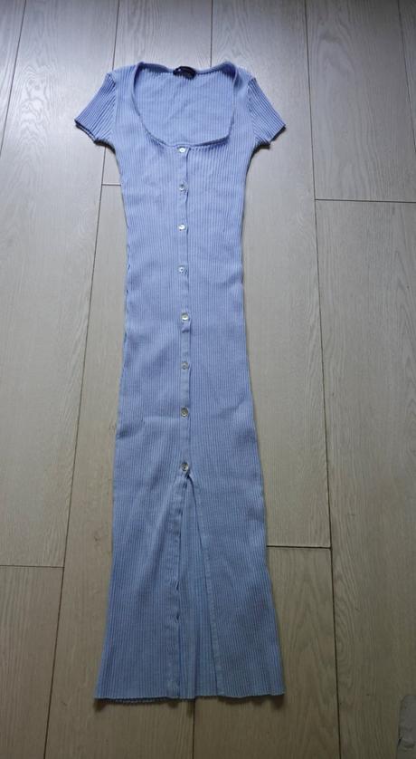 Vrúbkované šaty zara, zara,s