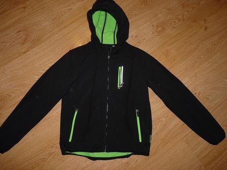 Softshellová čierna, c&a,152