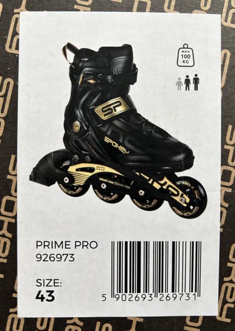 Inline korcule spokey prime pro, 43