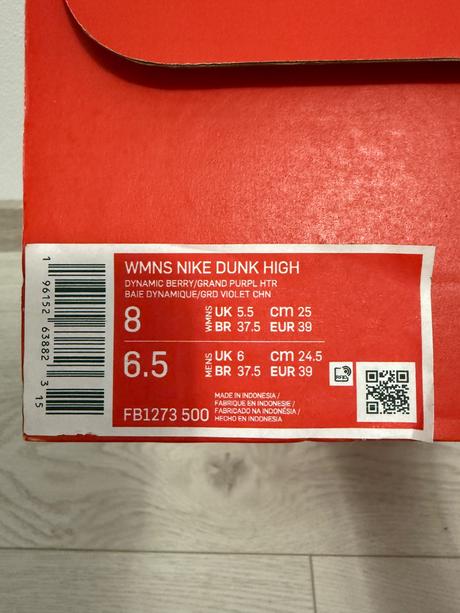 Tenisky nike dunk high, nike,39