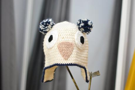 Detská čiapka sovička 86/92, 86