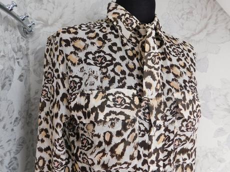 Pekna košelova bluzka, mango,36