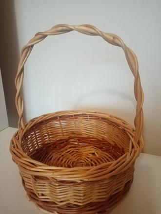 Košík prútený, 