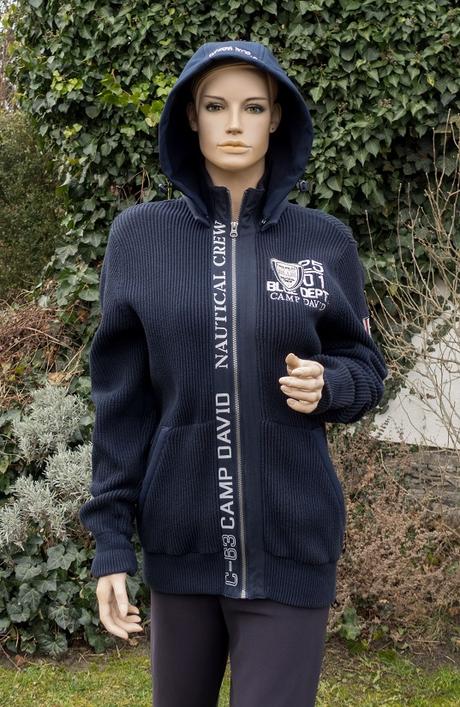 Camp david pletená mikina, s