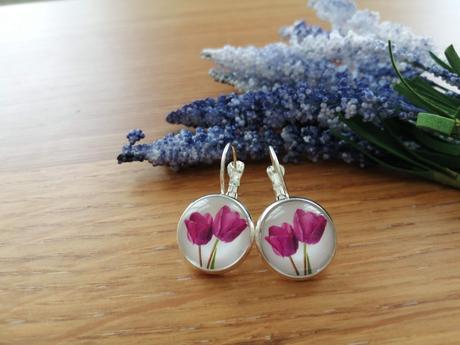 Náušnice kvetinky,