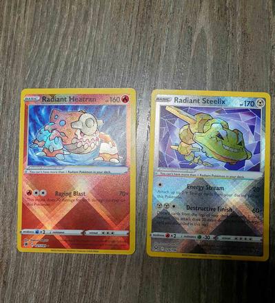 Pokemon radiant steelix a heatran,