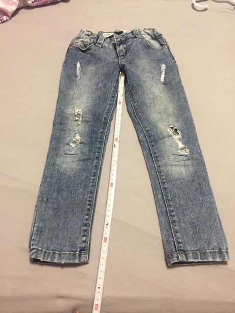 Moderne flitrove rifle slimky, primark,110