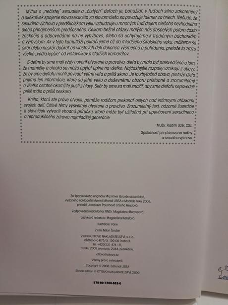 Moja prva knizka o sexe, 