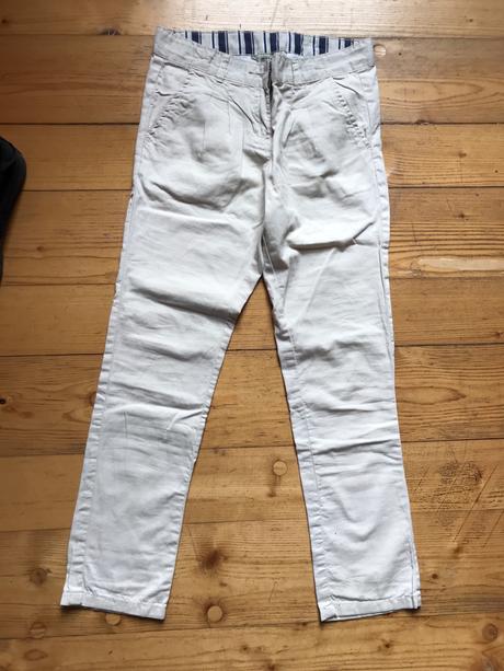 Béžové nohavice, okay,140