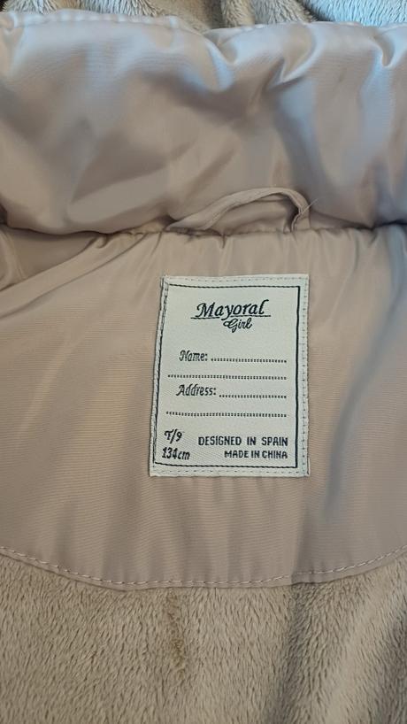 Bunda mayoral 134, mayoral,134