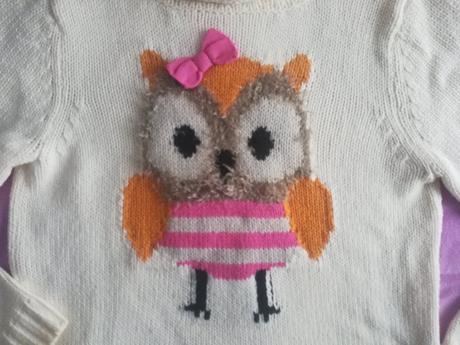 Svetrík so sovou, c&a,122