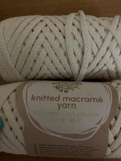 174-macramé priadza,