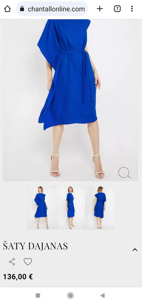 Šaty chantall, chantall,44