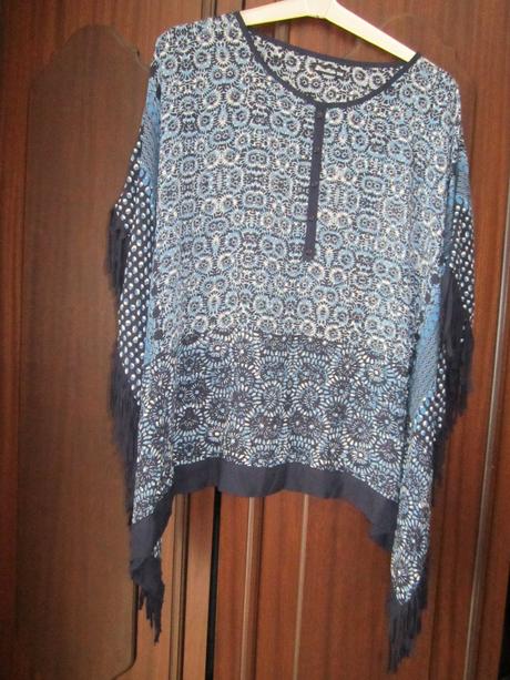 Letné pončo--s/m, m