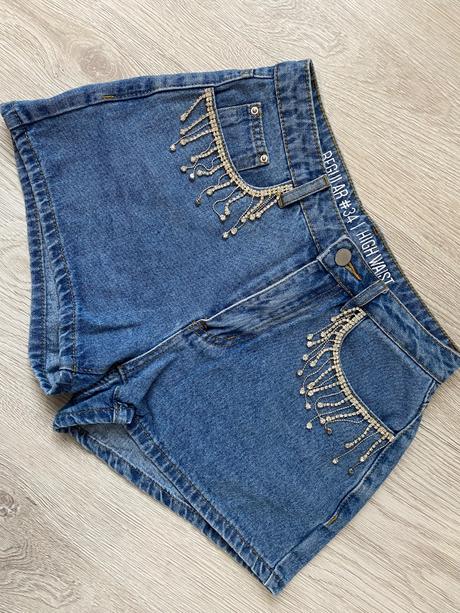 Šortky s kamienkami, gate,xs