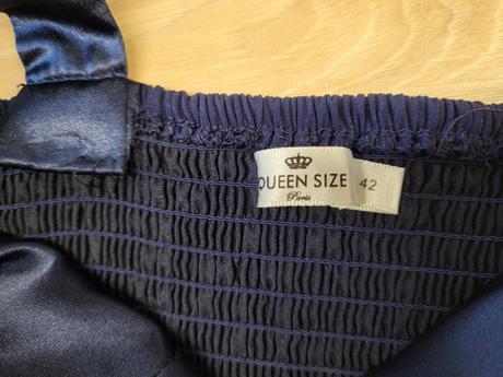 Spoločenské šaty č. 42 - tmavomodré, 42