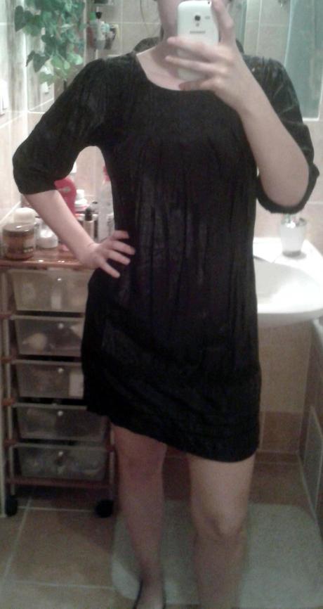 Čierne šaty zn. sublims, m