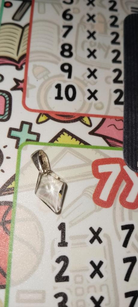 Náušnice s príveskom, nové, nepoužívané, swarovski