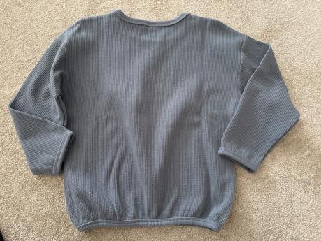 Wafľova mikina, lindex,98