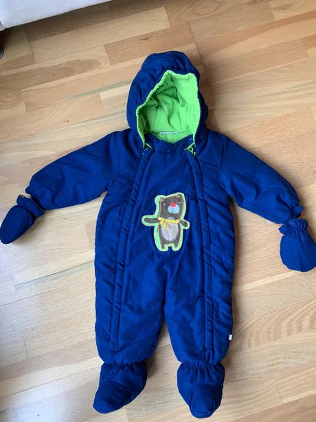 Zimný overal 2x oblečený, 68