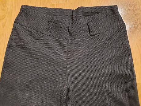 Dámske elastické nohavice, s