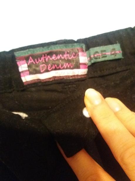 Slim rifle, denim,104