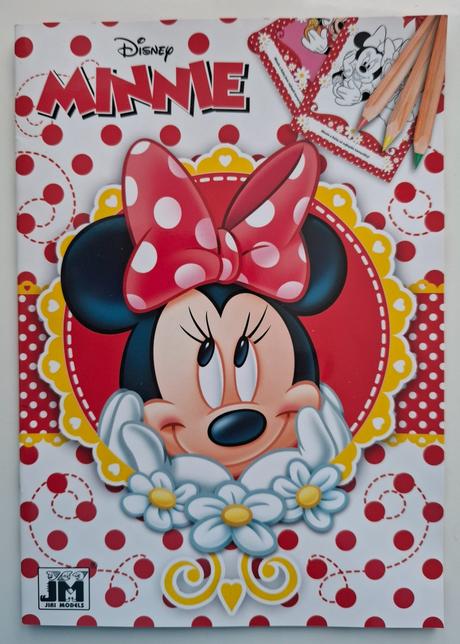 Omaľovánka disney "minnie", 