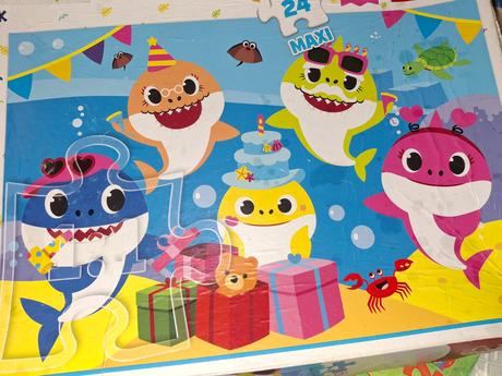 Veľké puzzle baby shark, 