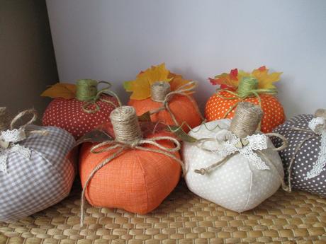 Textilné tekvičky, 