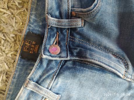 Dámske rifle, džínsy, s