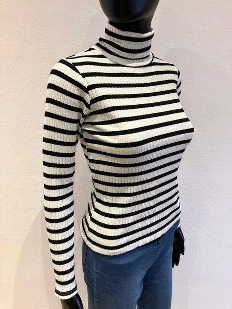 Dievčenský pásikavý rolák zara (152), zara,152