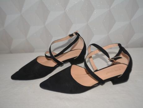 Čierne lodičky veľ.39, 38