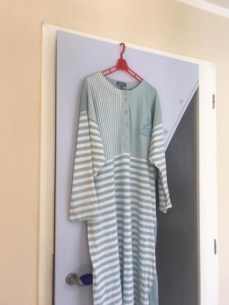 Dlhá bavlnená nočná košeľa, xxl