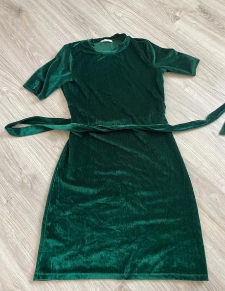 Smaragdové šaty, xs