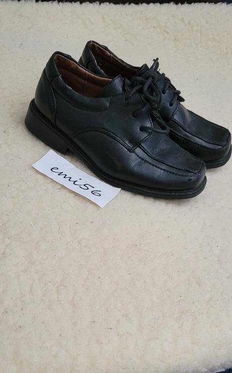 Čierne chl. topánky na šnúrovanie, 27