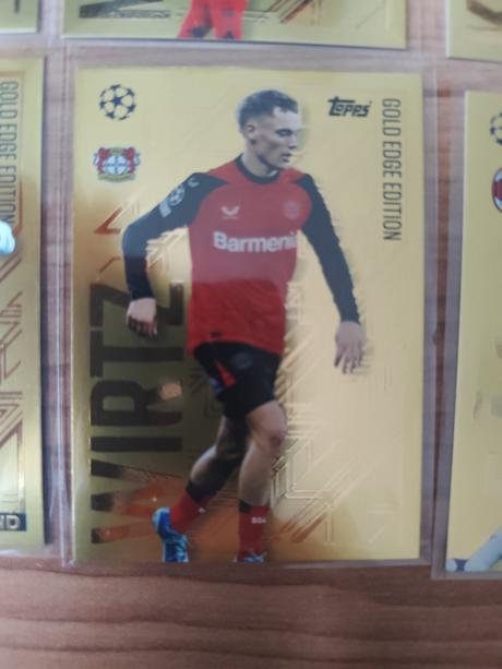 Kartičky match attax 2024/25 - golden edge,