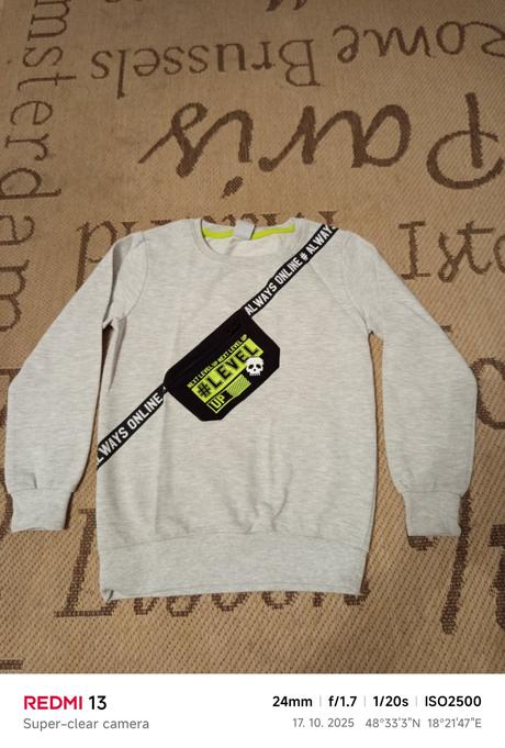 Chlapčenska mikina, 140