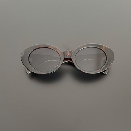 Le specs korytnačinové oválne slnečné okuliare, 