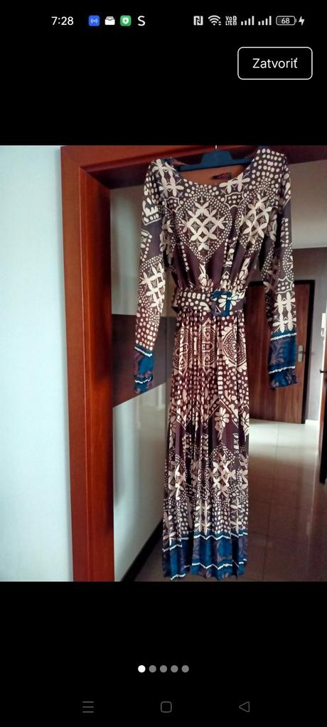 Krásne dlhé šaty, piazza italia,m