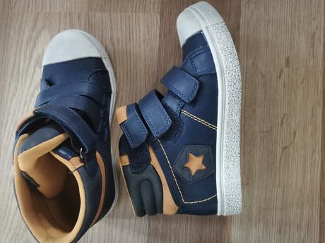 Modré detské členkove topánky /tenisky, baťa,32