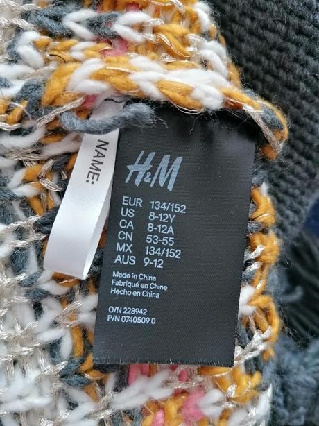Pončo, h&m,134