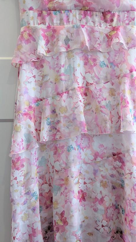 Kvetinkové spoločenské šaty orsay, orsay,s