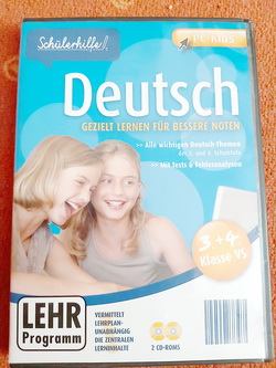 Učenie sa nemčiny na cd rom, 