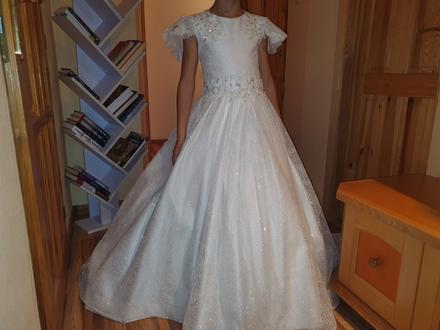 Luxusné šaty na 1 sväté prijímanie 134-146, 140