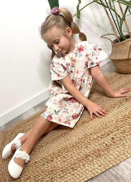 Letné šaty 2 farby, 98 - 140